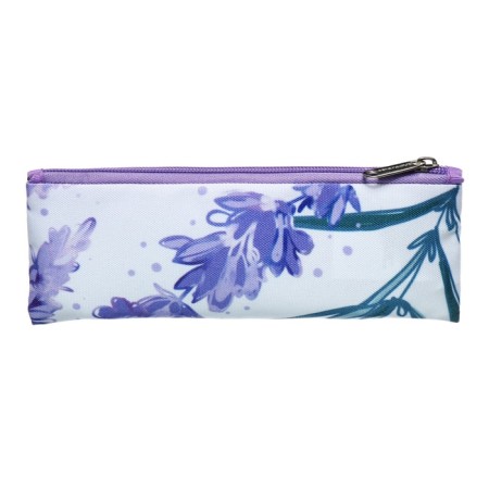 Penal soft, 1 compartment, 90 x 220 mm, flat, Erich Krause, Lavender White/Lilac 56971-2
