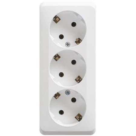 Triple SE SE "Study", 16 A, 250 V, invoice, with salary, IP20, white, PA16-0111B