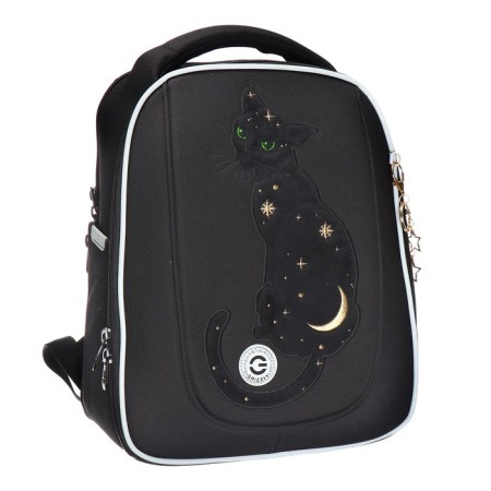 Frame saturan, 36 x 29 x 18 cm, Grizzly, + keychain, plush, black-1