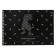 Album for drawing A4, 20 sheets on the crest "Black style", cardboard cover, offset block 100 g/m2, mix