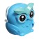 Mechanical sharpener with the container owl blue
