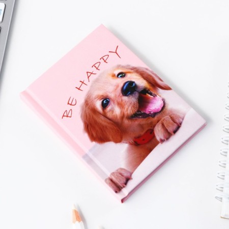 STROLS in solid cover A7, 64l "BE HAPPY"-3