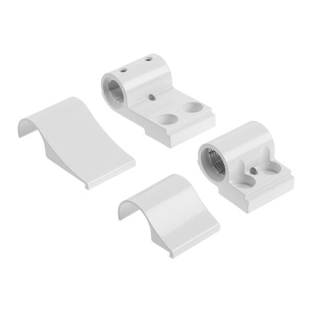 Loop for an aluminum door, up to 120 kg, two -section, white-5