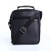 Male bag on lightning, long belt, black color