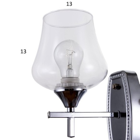 Bra 2068/1cr E27 40W chrome 17x14x20 cm-4
