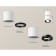 Turning lamp Ambrella Light, XS7401180, MR16 Gu5.3 LED 10 W, white sand, black
