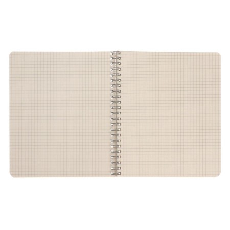 A notebook of 60 sheets in a cage on the rowing "Avocado", cover shaking cardboard, VD-LK, block No. 2 (gray sheets), mix-1