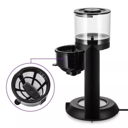 Coffee machine KitFort KT-7136, drip, 680 watts, 0.48 l, black-2