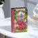 The Book-Shkatulk "Basket of Roses", 19.5x13x4.5 cm