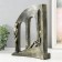 Polystone souvenir "Two on the stairs by the windows" under metal 22.7x7.7x28.7 cm