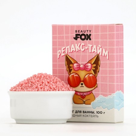 BEAUTY FOX Vanks Relax Time, 100 g, berry cocktail.-1