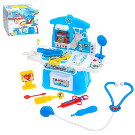 Game module "Little Doctor" with accessories, 14 items