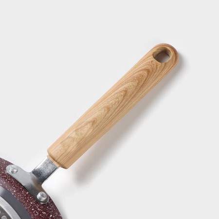 Pan of the pancake shade Grit, D = 24 cm, Soft-Touch handle, anti-stick coating, induction, brown color-3