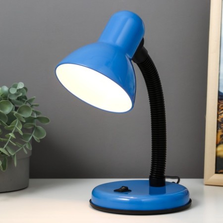 Table lamp 17338227/1 E27 40W Blue 13x13x30 cm Risalux-1