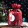 Gift bag "Magic Forest" red, 20 x 30 cm