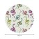 Photo scatter round, size 150x150 cm, Saten