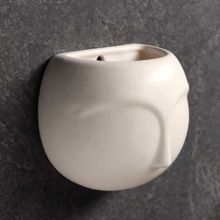 Squeezy Kashpo "silhouette" white, 11x6cm-2