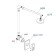 The shower system wasserkraft a12119, built -in, tropical shower, chrome