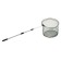 Folding telescopic P-05, reinforced, 200 cm, round rim 50 cm, kapron