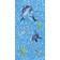 PVC panel, water world (pattern) 2.6x0.25 m