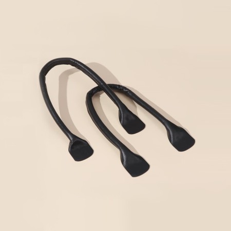 Handles for bag, pair, 44 ± 1 × 1 cm, black color-1