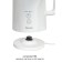 Pioneer KE577M kettles, metal, 1.5 l, 2000 watts, white