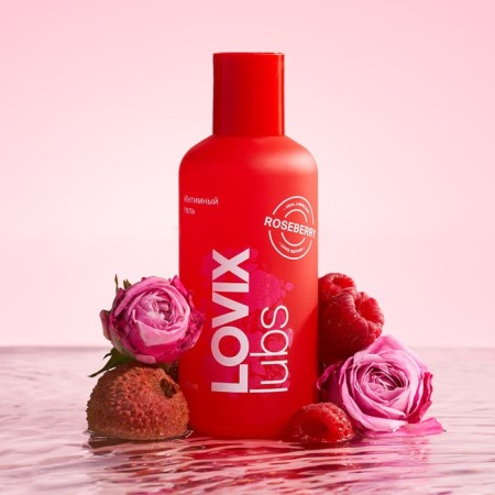 Intimate gel Roseberry Lovix, 200 ml