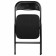 Folding stool Brabix Golf CF-007, black frame, black fabric