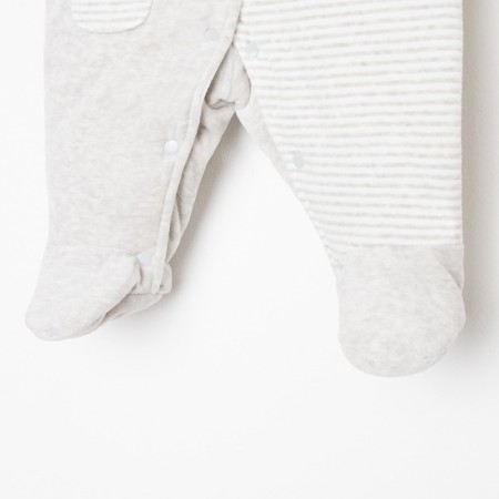 Overalls for a boy, height 74 cm, color gray color-2