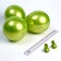 Latex ball 5 ", chrome, set 100 pcs., Salad color
