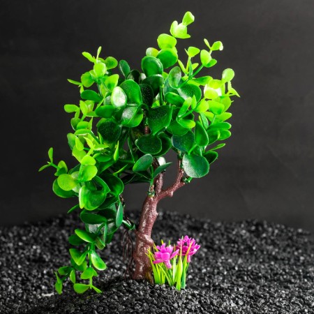 Artificial Aquarium plant, 18 x 11 x 21.5 cm-1
