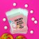 BOPP package with sticky tape, "Faith in you", 7*7+3cm