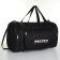 Road bag with lightning, long belt, 3 outer pockets, black color