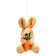 Soft toy "Rabbit", on the suspension, the colors of mix