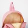 Baby backpack on lightning, 3 outer pockets, pink color
