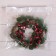 New Year's wreath D-16 cm "Winter magic" berries and cones