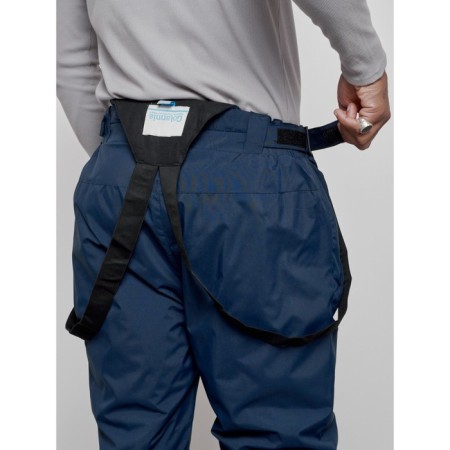 Semi-combinezone ski insulated male winter, size 48, dark blue color-15