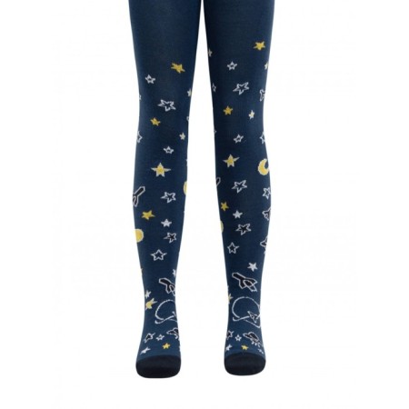 Pantyhose children, height 92-98 cm., Dark blue color