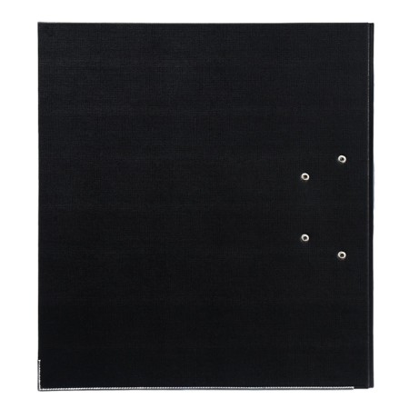 A4, 70 mm registrar, Erichkrause, Business, assembled, pocket for a spine, metallic kant, capacity 450 sheets, black-9