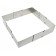 Culinary form square adjustable, from 15x15cm to 28x28 cm, height 5cm