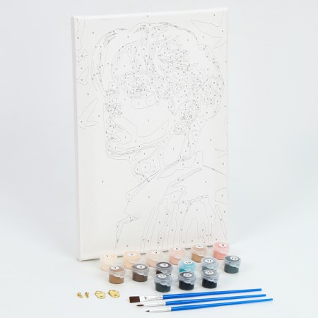 Picture on numbers with the subframe "Korean boy", 20 x 30 cm-2