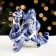 Souvenir "Dragon Legolas", Gzhel, Porcelain, 10x13cm