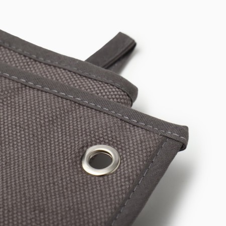 Set of kitchen. Freedom Grey mittens 20x28cm, severity 17x17cm, 56%flax, 44%HL-3