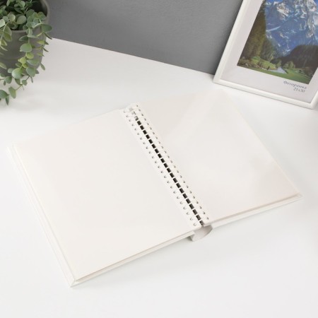 Photo album magnetic 23x28 cm. 30 sheets, "classic" white-2