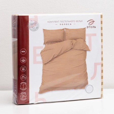 Bed linen Ethel euro "Strrange" 200*217, 180*200*25, 50*70-2 pcs, centraliz.-6