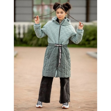Coat for a girl, height 140 cm-1