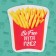 Beach towel "Free potatoes", 130 × 150 cm, 100 % p/e