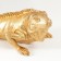Souvenir Polystone "Golden Iguan" 11x11.5x36 cm