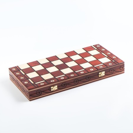 Chess Polish Madon "Consul", 48 x 48 cm, king h = 9 cm, weighted-7