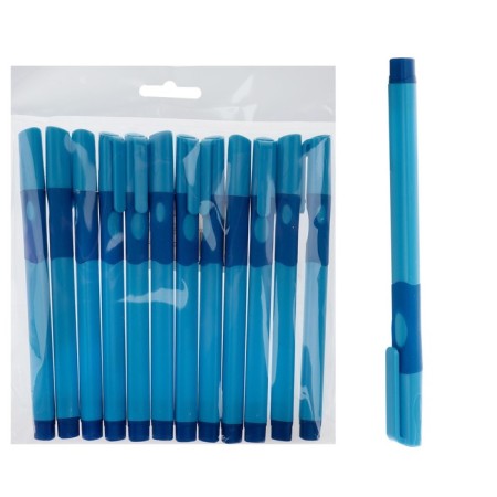 Ballic handle 0.7 mm, blue rod, blue case with a rubber holder, for right -handedness (price for 1 piece)-1